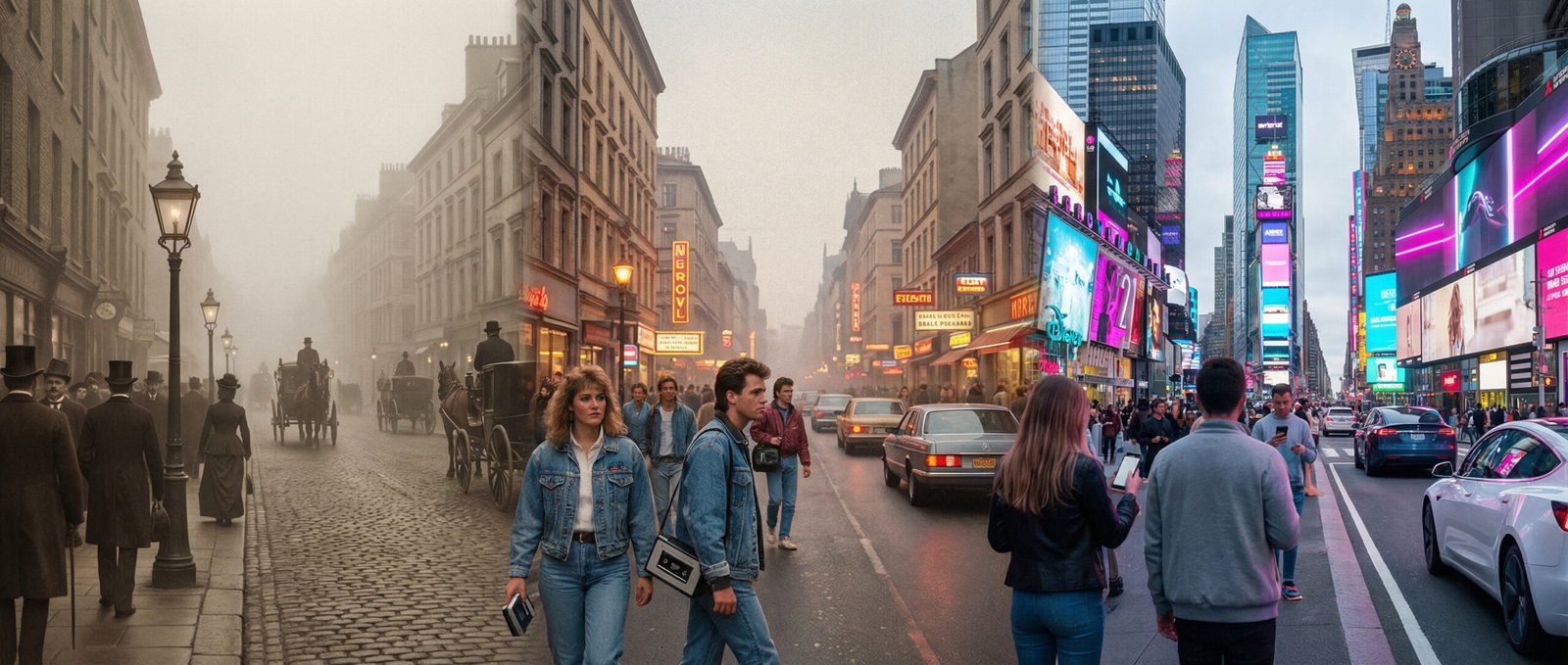 Visual representing N2MU’s evolution and growth as an AI powered creative and automation studio